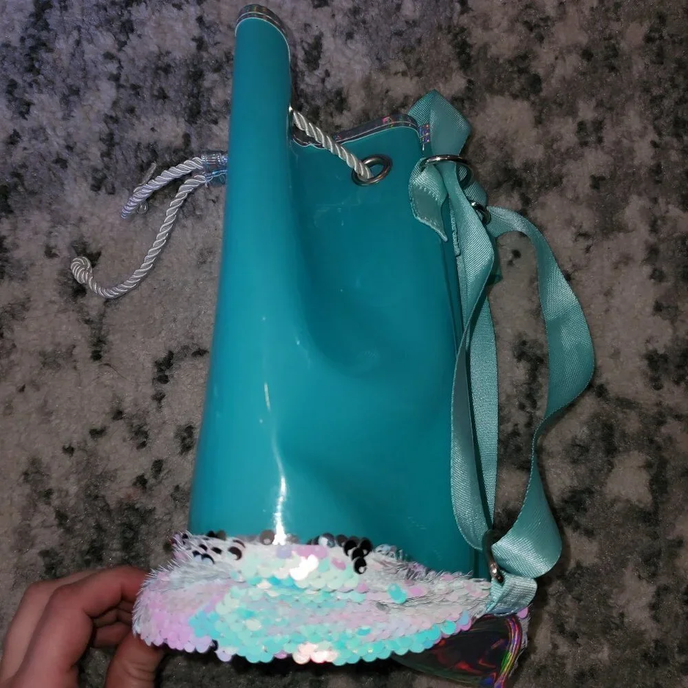 Girls Beachy Mini Backpack || Plastic Like New!